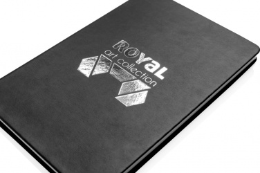Logotrade corporate gift image of: Deluxe hardcover PU A5 notebook