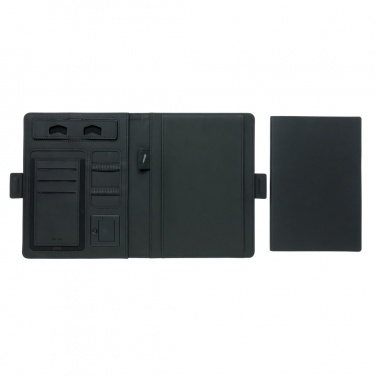 Logo trade promotional giveaways image of: Air 5W wireless charging notebook cover A5