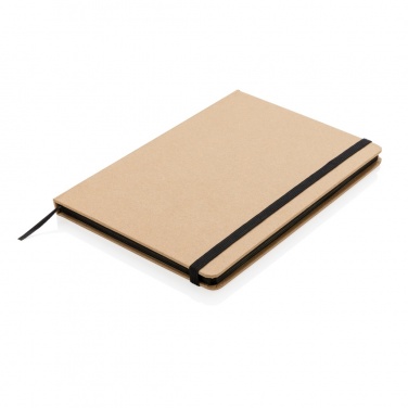 Logo trade promotional giveaways picture of: A5 kraft notebook