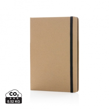 Logo trade promotional products image of: A5 kraft notebook