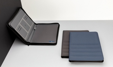 Logotrade promotional giveaways photo of: Impact AWARE™ RPET A4 portfolio with zipper