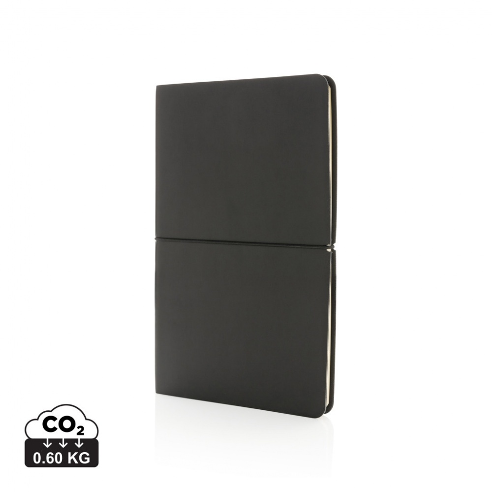Logotrade promotional merchandise photo of: Modern deluxe softcover A5 notebook