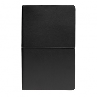 Logo trade corporate gift photo of: Modern deluxe softcover A5 notebook