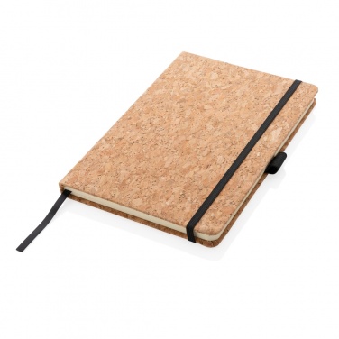 Logo trade promotional product photo of: Cork hardcover notebook A5