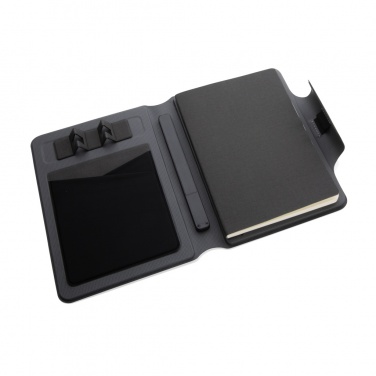 Logo trade promotional item photo of: Artic Magnetic 10W wireless charging A5 notebook