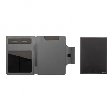 Logo trade promotional gifts image of: Artic Magnetic 10W wireless charging A4 portfolio