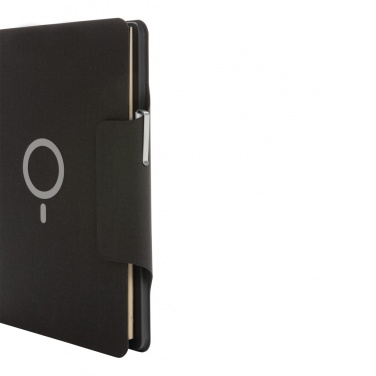 Logotrade promotional merchandise photo of: Artic Magnetic 10W wireless charging A4 portfolio
