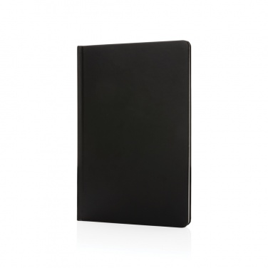 Logo trade promotional gifts image of: A5 Impact stone paper hardcover notebook