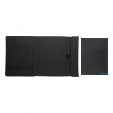 Logo trade corporate gifts picture of: Impact Aware™ A4 portfolio with magnetic closure