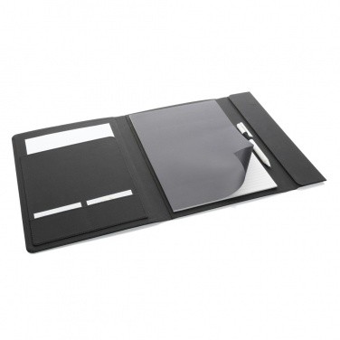 Logo trade corporate gift photo of: Impact Aware™ A4 portfolio with magnetic closure