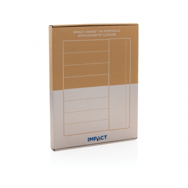 Logotrade promotional merchandise photo of: Impact Aware™ A4 portfolio with magnetic closure