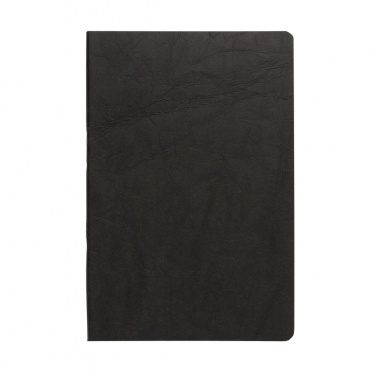 Logo trade corporate gifts picture of: Salton A5 GRS certified recycled paper notebook