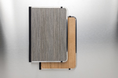 Logotrade corporate gift picture of: Treeline A5 wooden cover deluxe notebook