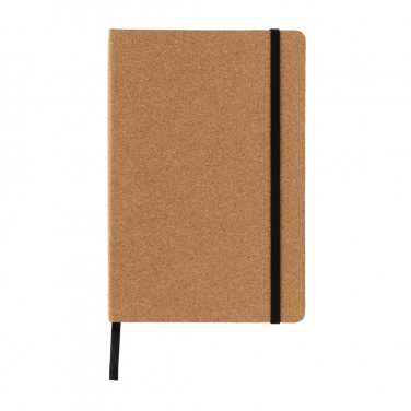 Logo trade corporate gift photo of: Stoneleaf A5 cork and stonepaper notebook