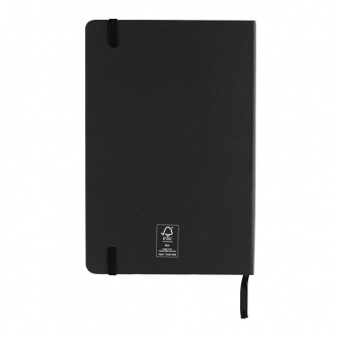 Logotrade promotional giveaway picture of: Craftstone A5 recycled kraft and stonepaper notebook