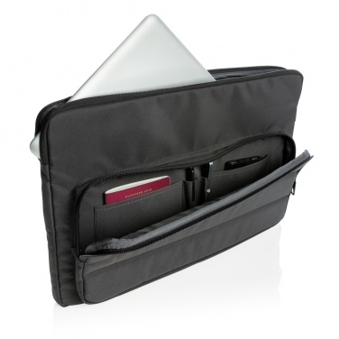 Logotrade corporate gift image of: Impact AWARE™ RPET 15.6" laptop sleeve