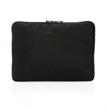 Logo trade promotional giveaway photo of: Swiss Peak AWARE™ RPET Voyager 15.6" laptop sleeve