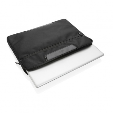 Logotrade business gifts photo of: Swiss Peak AWARE™ RPET Voyager 15.6" laptop sleeve