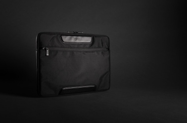 Logotrade corporate gift image of: Swiss Peak AWARE™ RPET Voyager 15.6" laptop sleeve