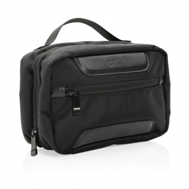 Logotrade corporate gift picture of: Swiss Peak AWARE™ RPET Voyager toiletry bag