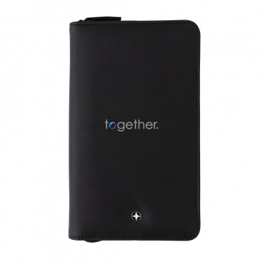 Logotrade promotional products photo of: Swiss Peak Heritage RCS rPU RFID travel wallet