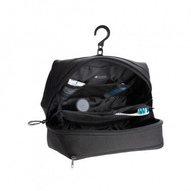 Logo trade corporate gifts image of: Swiss Peak AWARE™ toiletry bag PVC free