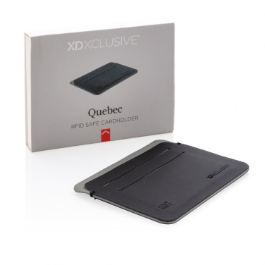 Logotrade business gift image of: Quebec RFID safe cardholder
