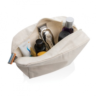 Logotrade promotional giveaways photo of: Impact Aware™ 285 gsm rcanvas toiletry bag undyed