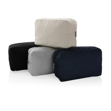 Logotrade business gifts photo of: Impact Aware™ 285 gsm rcanvas toiletry bag undyed