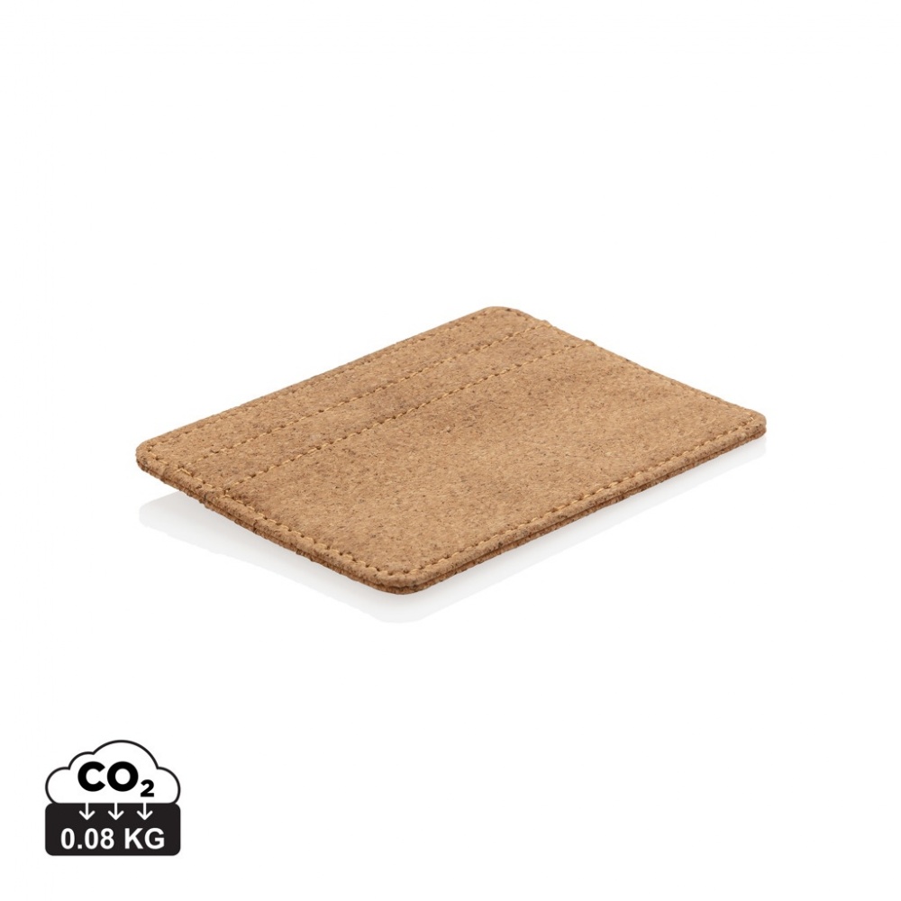 Logotrade business gift image of: Cork secure RFID slim wallet