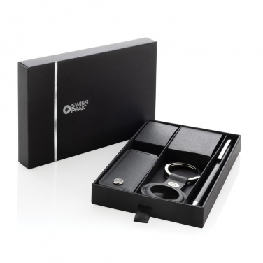 Logotrade promotional item picture of: SP Tula RCS certified rPU 3 piece deluxe gift set