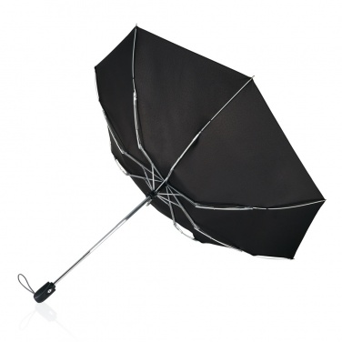 Logo trade corporate gifts image of: Swiss Peak AWARE™ Traveller 21” automatic umbrella