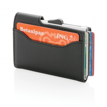 Logo trade promotional items image of: C-Secure RFID card holder & wallet