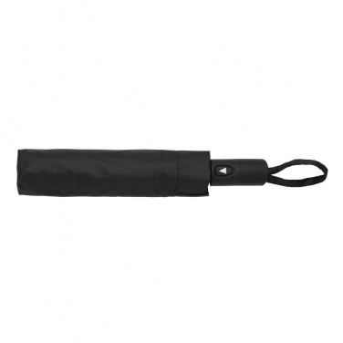 Logo trade promotional items image of: 21" Impact AWARE™ RPET 190T mini auto open umbrella