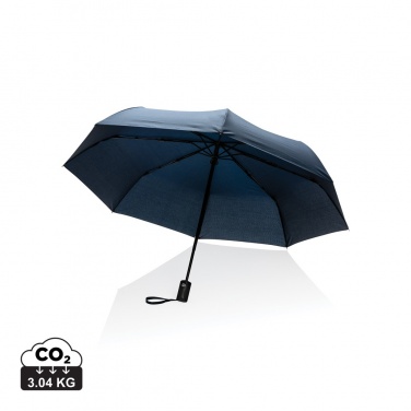Logotrade business gift image of: 21" Impact AWARE™ RPET 190T auto open/close umbrella