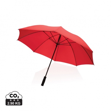 Logo trade corporate gift photo of: 30" Impact AWARE™ RPET 190T Storm proof umbrella
