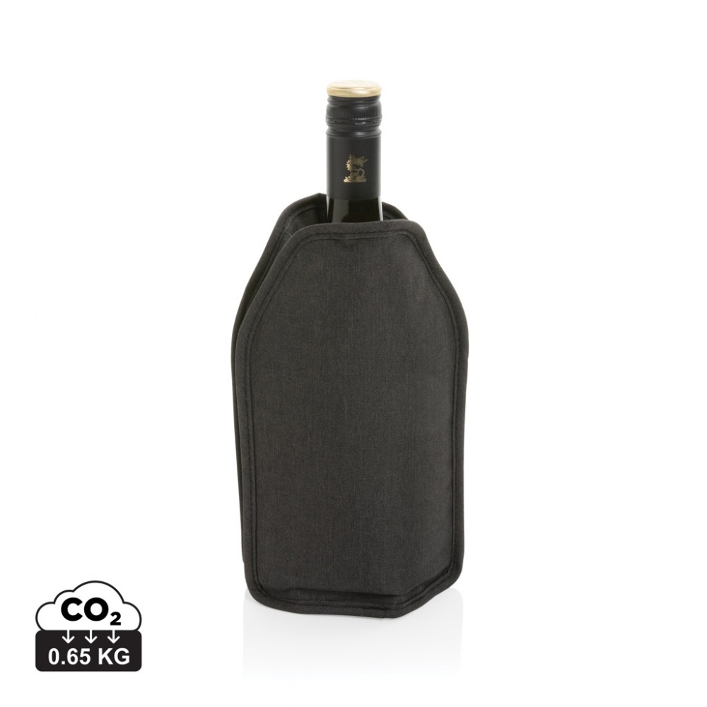 Logotrade promotional giveaway picture of: Vino AWARE™ RPET wine cooler sleeve