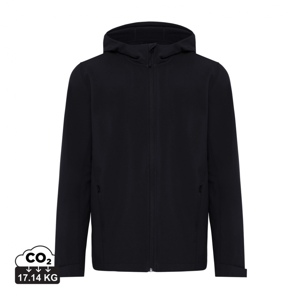 Logotrade promotional item picture of: Iqoniq Makalu men recycled polyester soft shell jacket