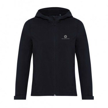 Logo trade promotional giveaway photo of: Iqoniq Makalu women recycled polyester soft shell jacket