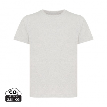 Logo trade promotional merchandise photo of: Iqoniq Koli kids lightweight recycled cotton t-shirt