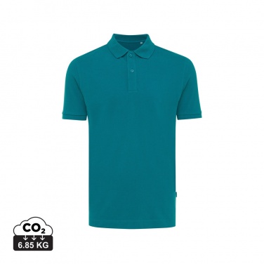 Logo trade corporate gifts picture of: Iqoniq Yosemite recycled cotton pique polo