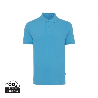 Logotrade advertising products photo of: Iqoniq Yosemite recycled cotton pique polo