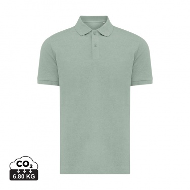 Logo trade advertising product photo of: Iqoniq Yosemite recycled cotton pique polo
