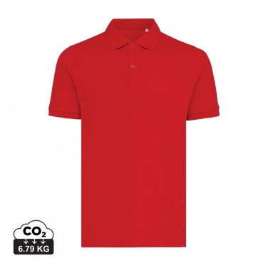 Logo trade promotional giveaways picture of: Iqoniq Yosemite recycled cotton pique polo