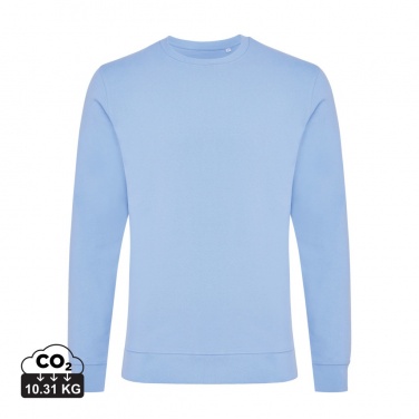 Logo trade promotional items picture of: Iqoniq Zion recycled cotton crew neck