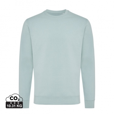 Logo trade promotional merchandise image of: Iqoniq Zion recycled cotton crew neck