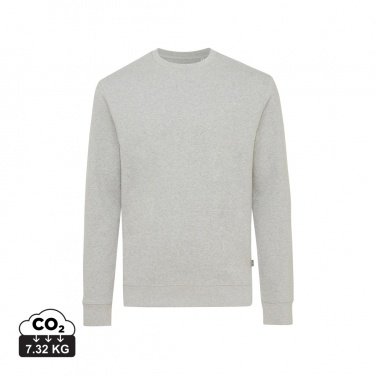 Logo trade advertising products picture of: Iqoniq Denali recycled cotton crew neck undyed