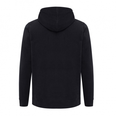 Logo trade advertising products image of: Iqoniq Trivor recycled polyester microfleece hoodie