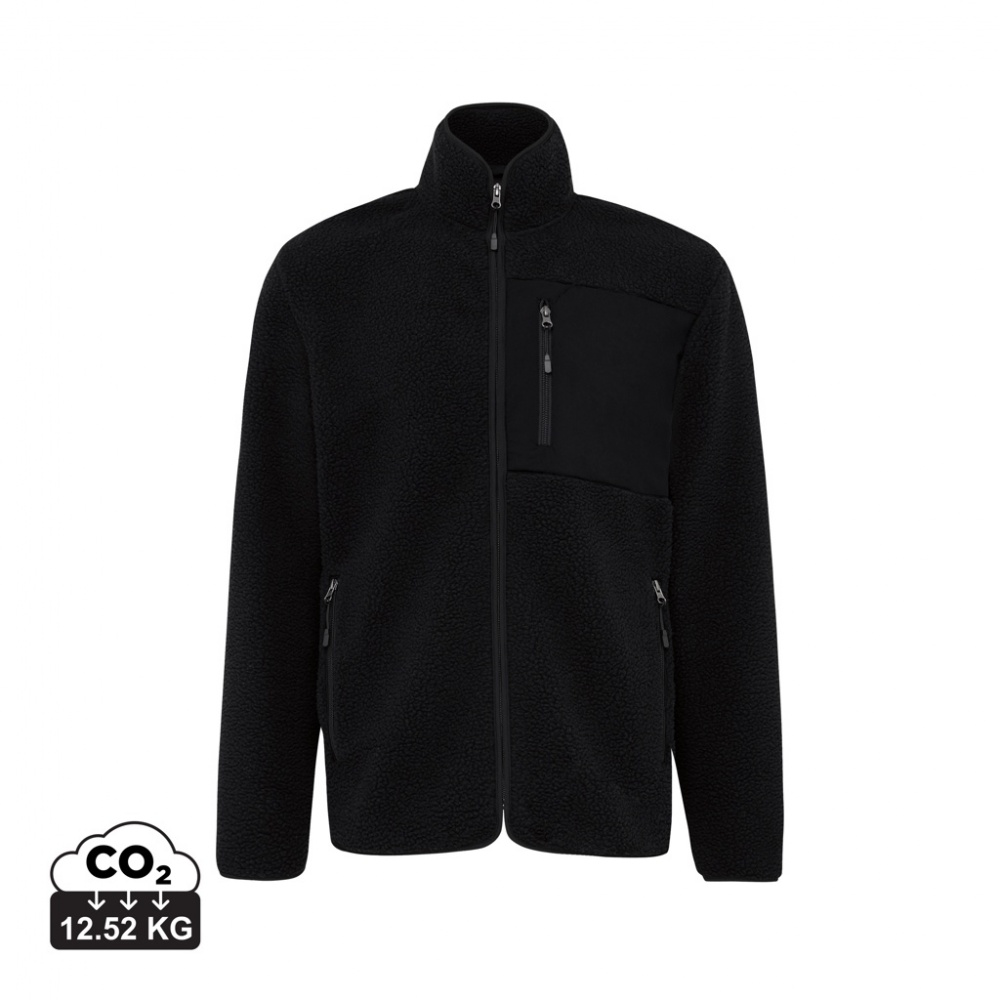 Logotrade promotional giveaway picture of: Iqoniq Diran recycled polyester pile fleece jacket