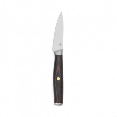 Logo trade promotional item photo of: VINGA Tara RCS recycled steel paring knife